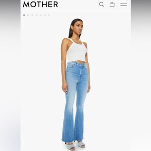 MOTHER NWT Weekender Fray jeans size 23 California Cruiser